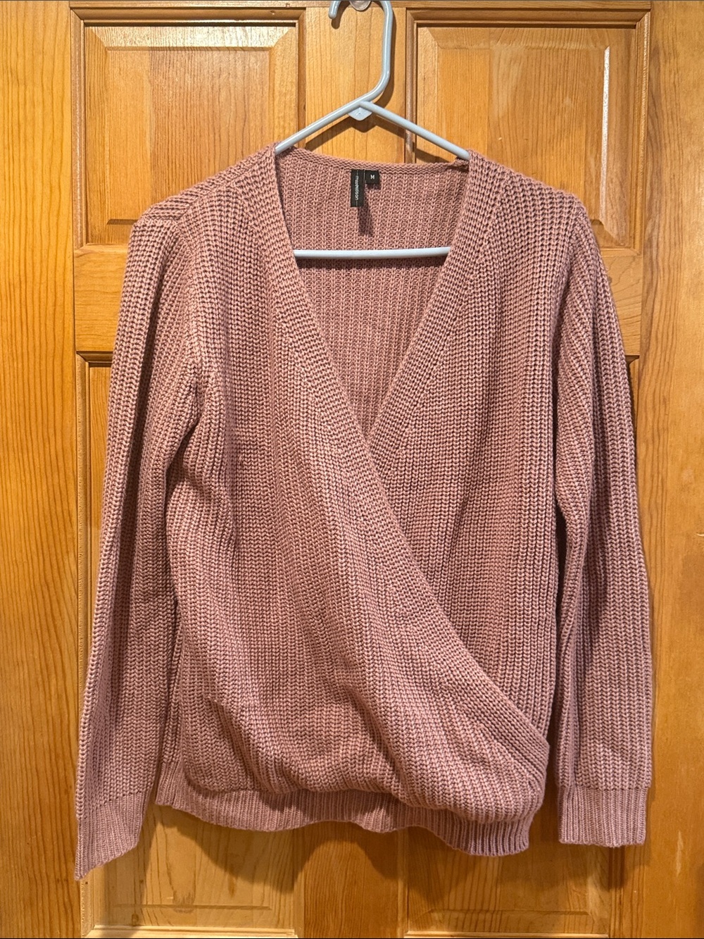 Moon & Madison wrap sweater size medium.